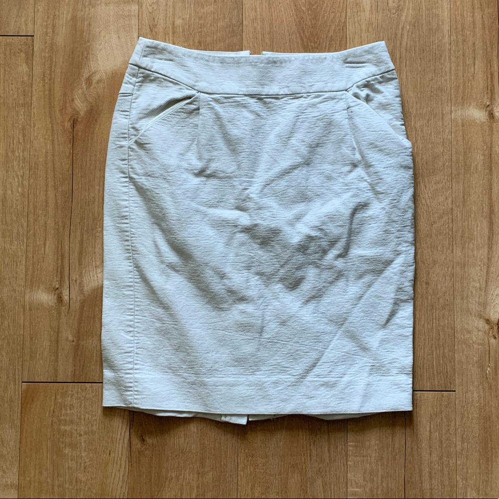 J.Crew Linen Skirt w/ pockets
